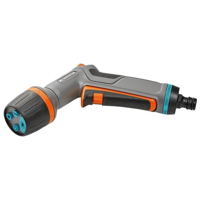 Pistolet d'arrosage et nettoyage Comfort ecoPulse™ – Multiple type de jets – Verrouillage du jet – Garantie 5 ans (18304-20)