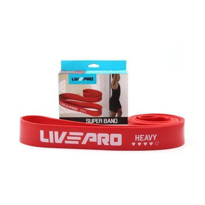 Bande de boucle PRO SUPER RÉSISTANCE Heavy 22KG - 58KG - Rouge