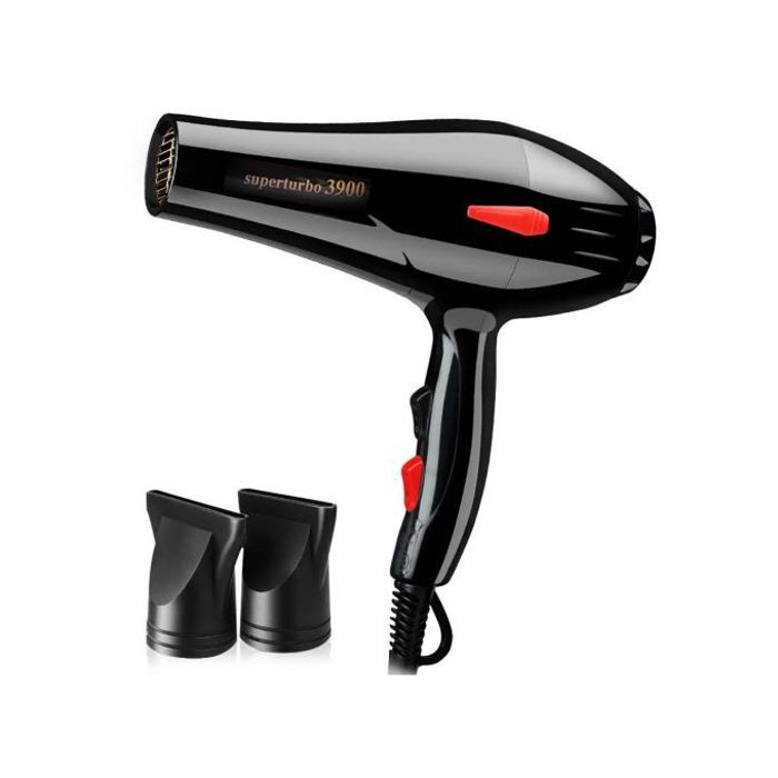 Sèche-cheveux noir super turbo 3900 FABA