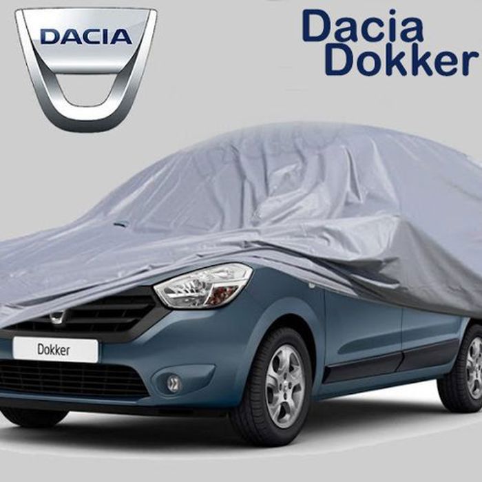 Couverture de voiture double face, Bâche pour Dacia dokker – Respirante, épaisse et résistante