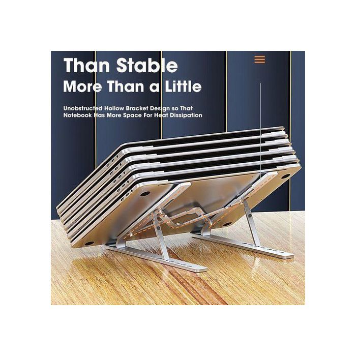 support pour tablette ordinateur portable pliable en alliage