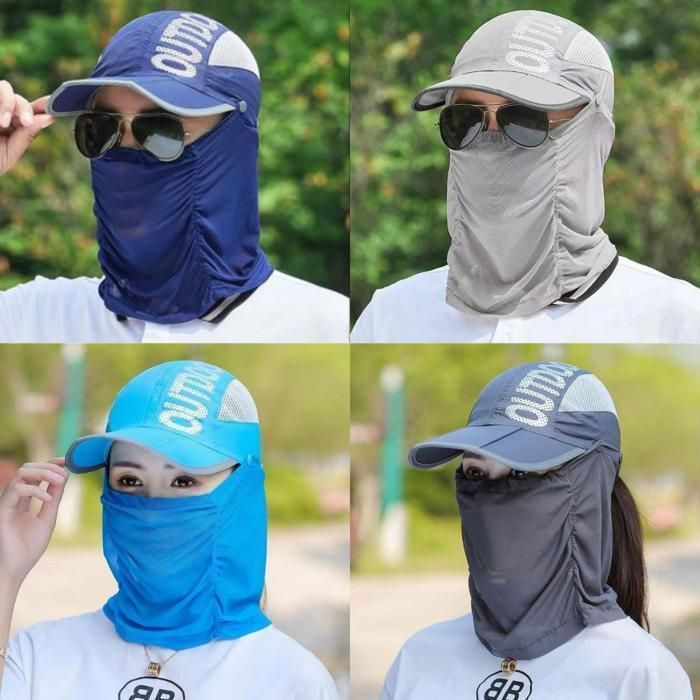 Casquette de protection uv de haute qualité (Couleur aléatoire)