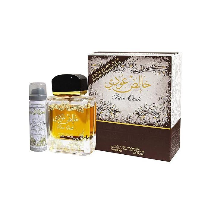 Eau de Parfum - PURE OUDI - 100 ml - Unisexe - Longue Durée - Arôme de Oud
