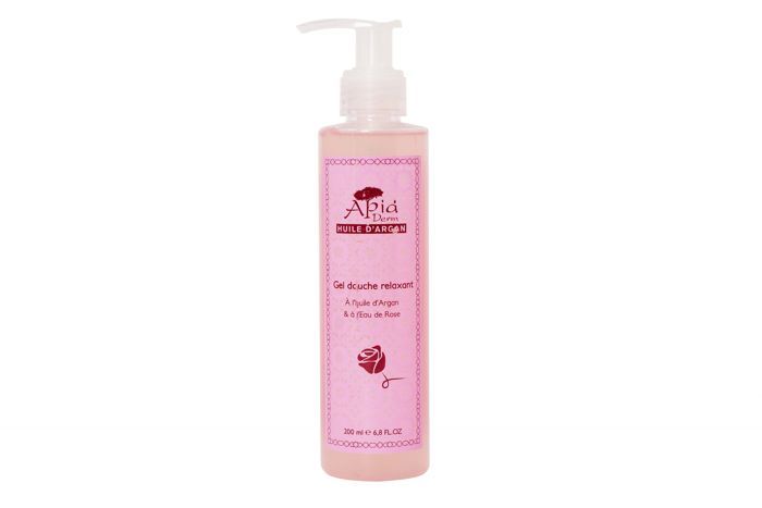 Gel douche à l'huile d'argan&la rose