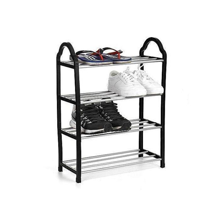 Étagère à Chaussures - Fashion - Armoire de Rangement - Organisateur - 4 Étages - Multicolore