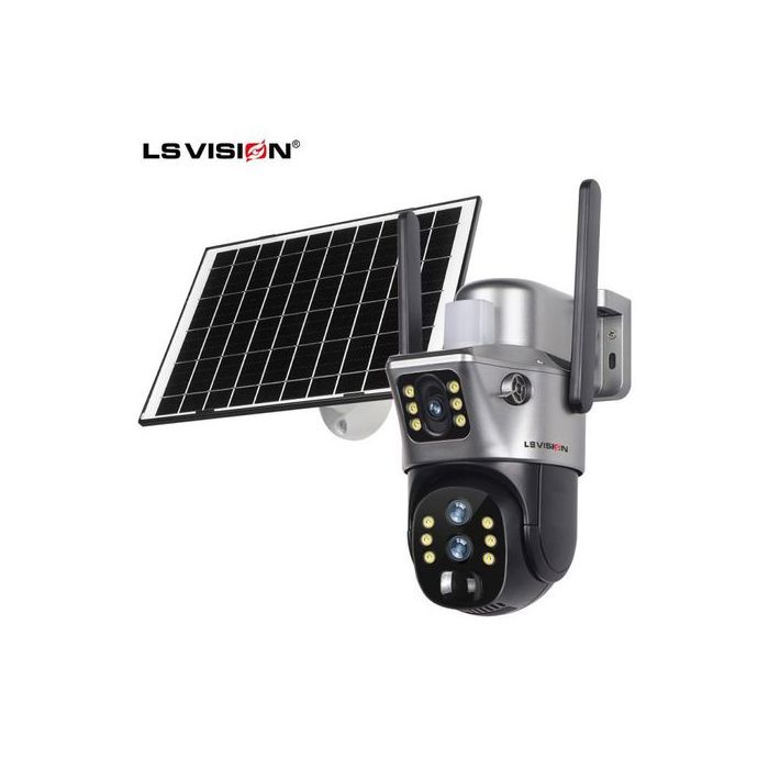 Caméra Solaire 8MP 4G (2 caméras) avec panneau solaire