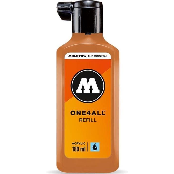 Peinture acrylique - Molotow - ONE4ALL - 180ml - Ocher Brown Light - Mixte