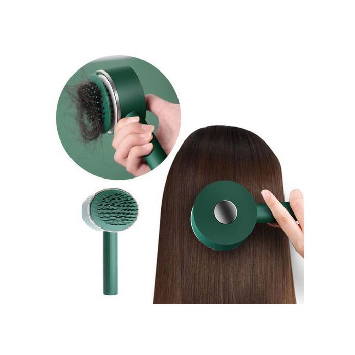 Brosse à cheveux avec fonction de massage intégré - Peigne démêlant antistatique