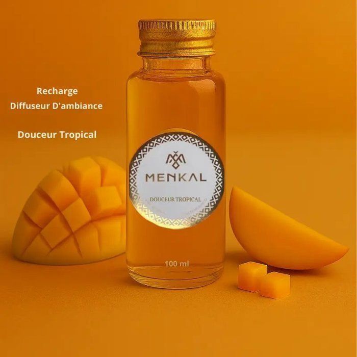 Recharge Diffuseur – Douceur Tropicale – 100 ML – Parfum Fruité – Ambiance Exotique – Mixte