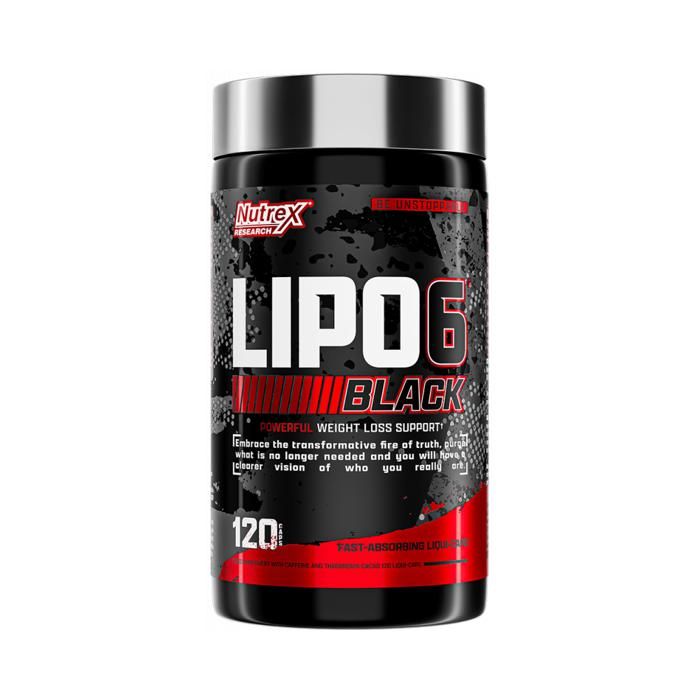 LIPO 6 BLACK 120 CAPS - (Nutrex)