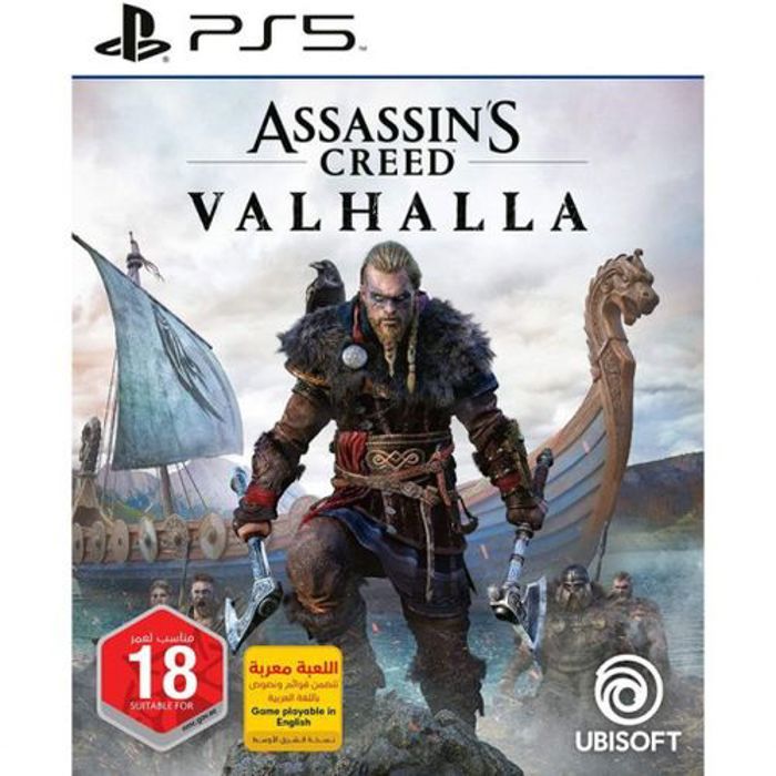 Jeu vidéo - UBISOFT - Assassin's Creed Valhalla - PS5 - Version Arabe - Monde ouvert