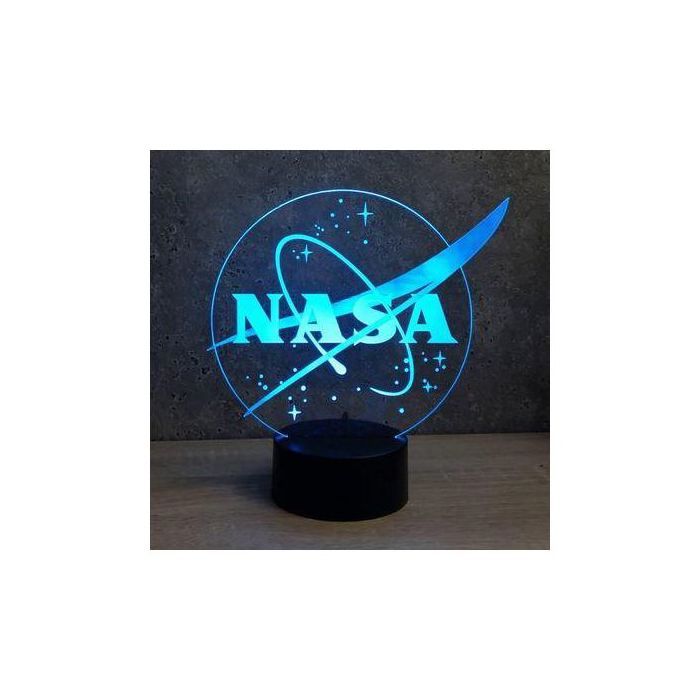 Lampe 3D - NASA - Terre Lune - RGB - LED - Rechargeable USB