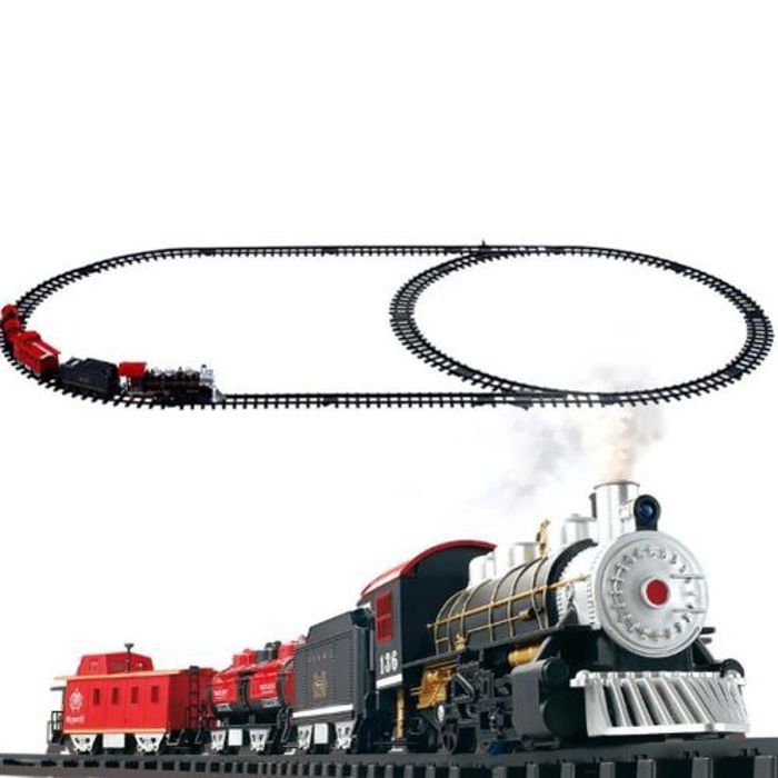Jeu de Construction de Train Classique