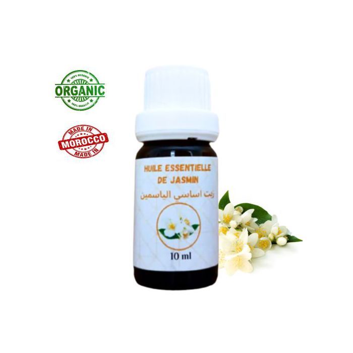 Huile Essentielle - Bio - Jasmin - 10ml - Cicatrisante - Anti-rides - Apaisante