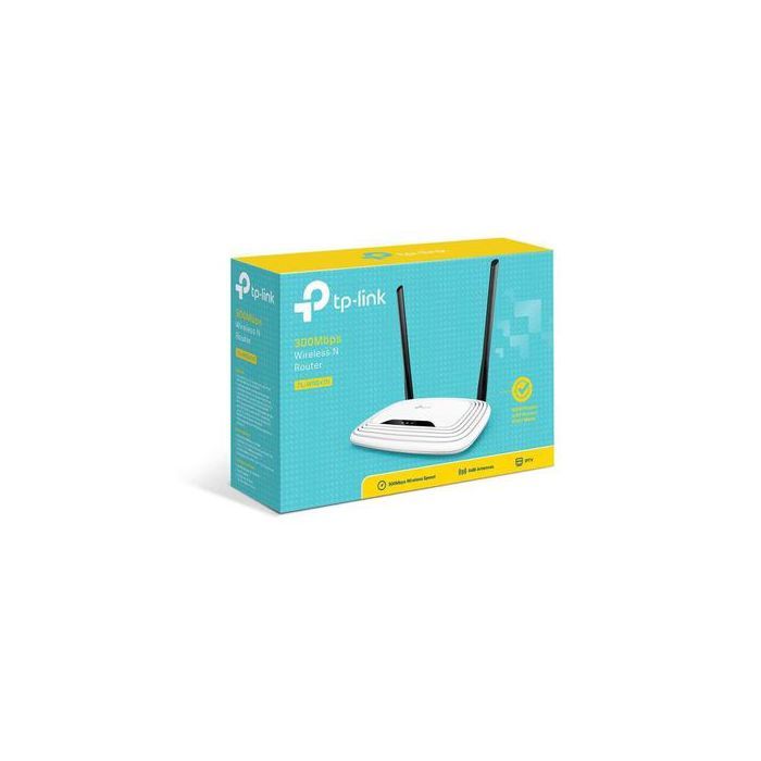 TPLink Point d'accès 300Mbps Wireless N Routeur TL-WR840N avec 2 Antennes