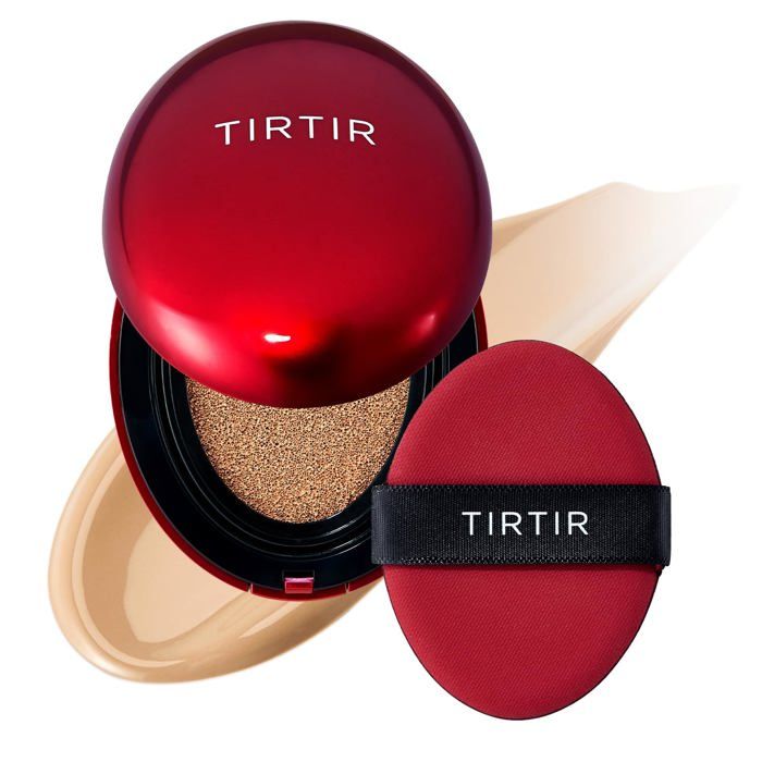 Fond de teint coussin - TIRTIR - Mask Fit Red Cushion - Teinte 27N Camel - Hydratation - Protection solaire
