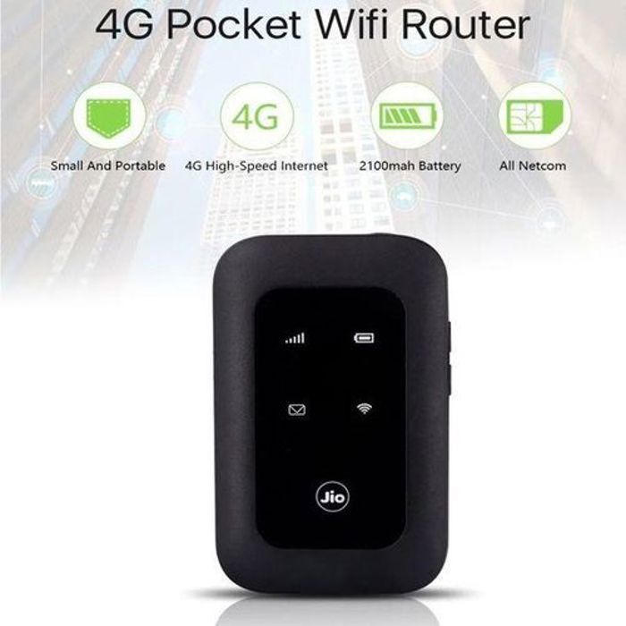 Jio Modem 4G+ LTE WiFi Hotspot 300 Mbps haut débit stable