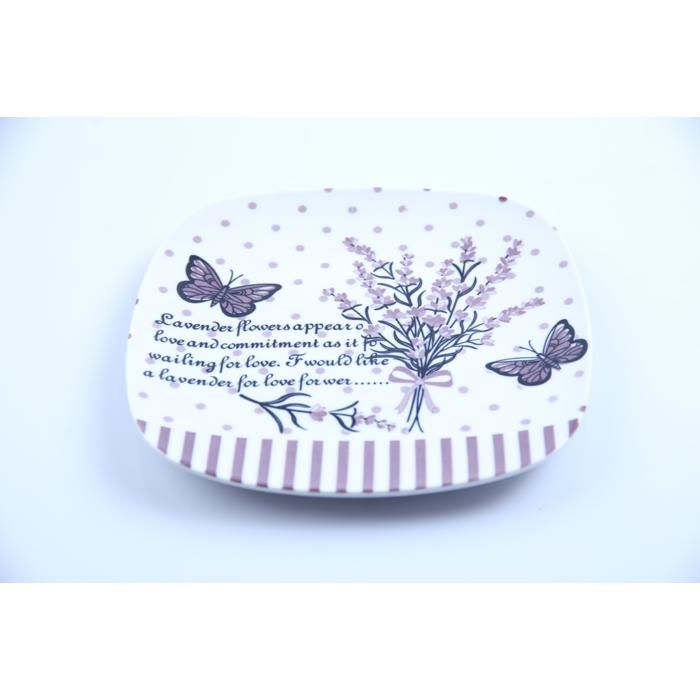 Assiette Plate - GENERIC - 9.8SSFP-B - Porcelaine - 25cm - Compatible lave-vaisselle