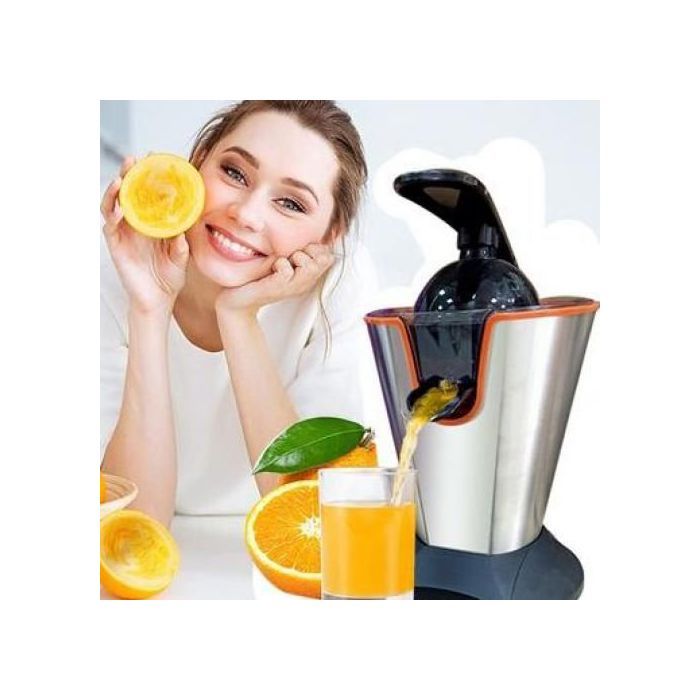 Cooking Presse-agrumes orange A Poignée Electric INOXydable + 2 cônes Semi-Professionnel