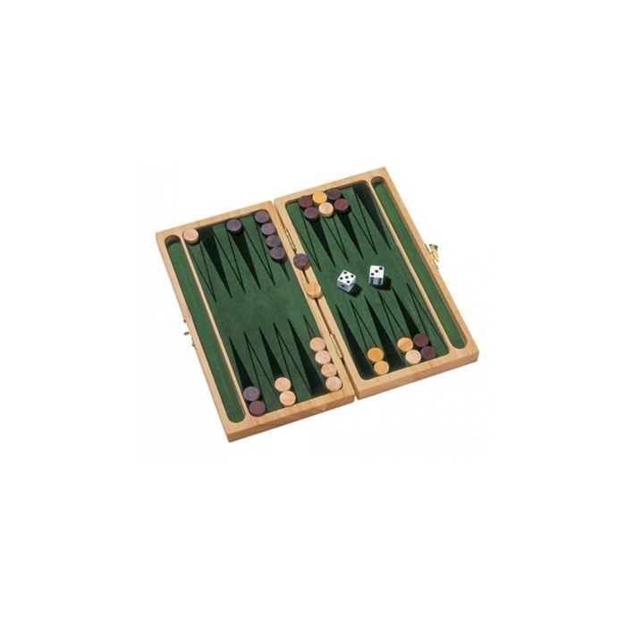 Jeu de plateau - GOKI - GOKI Backgammon - Vert - Mixte - 6 ans et plus