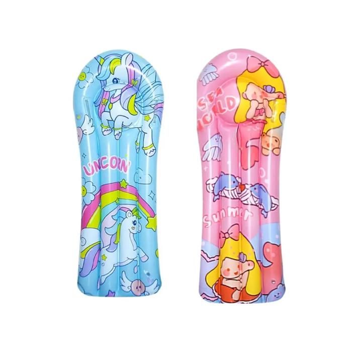 Matelas gonflable piscine enfants(Couleur aléatoire)