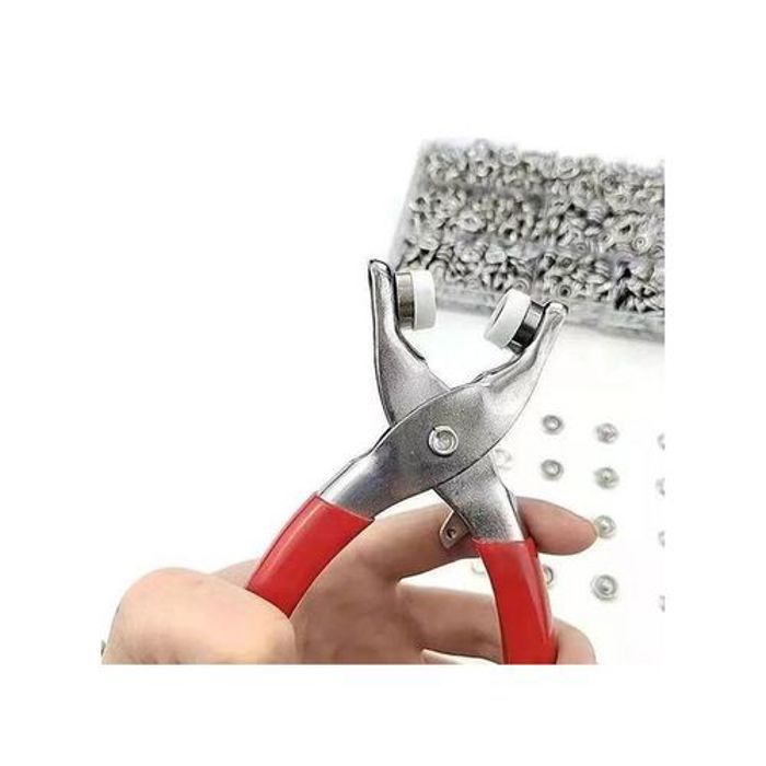 Jeu de pinces à œillets de 5mm avec œillets métalliques