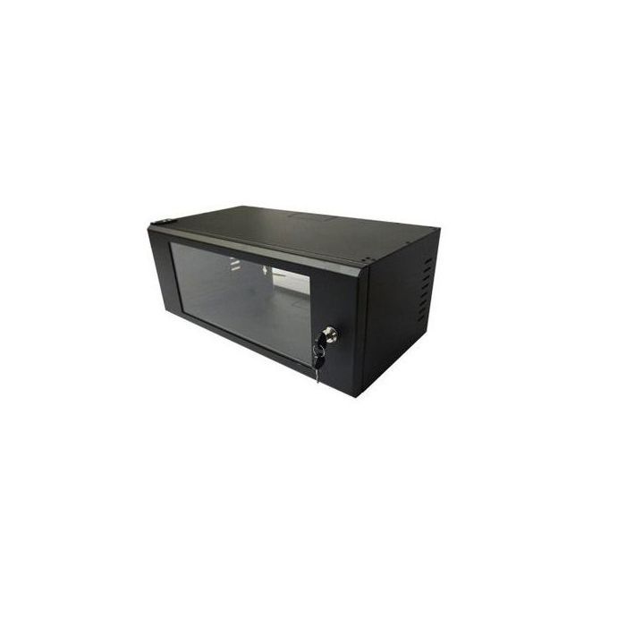 Coffret réseau informatique 4U très pratique
