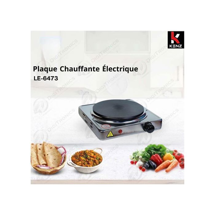 Plaque Chauffante Électrique 1000W, LE-6473