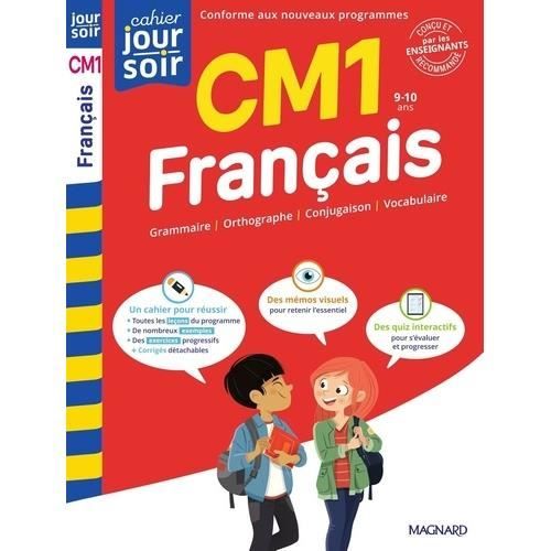 Livre de Français - CM1 - Apprentissage du français - Niveau scolaire - Éducation primaire