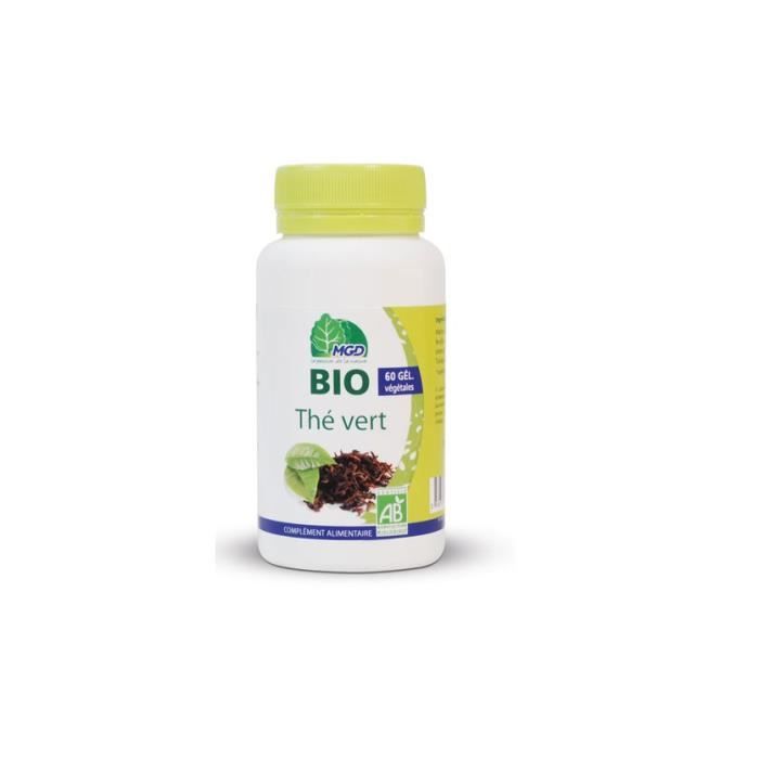Thé vert bio 60 gélules