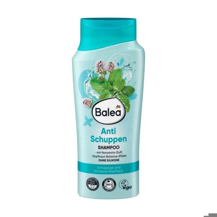 Balea SHAMPOOING ANTI SCHUPPEN Shampooing antipelliculaire à la menthe. 300ml