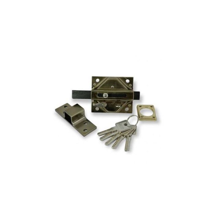 Serrure de porte - Fournir - Haute sécurité - Alliage durable - 5 clés incluses - Installation facile