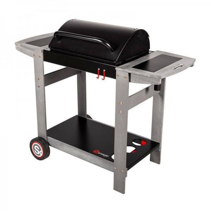 Barbecue - SOMAGIC - INDIANA TABLETTE EN GRIS
