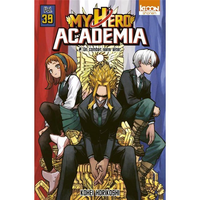 Manga - Ki-oon - My Hero Academia Tome 39 - 192 pages - 200 g - Paru le 03/10/2023