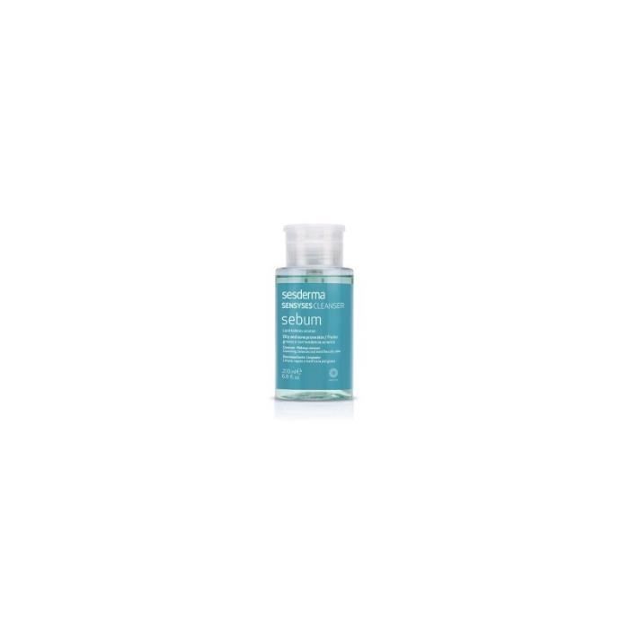 Nettoyant - SESDERMA - SENSYSES CLEANSER SEBUM - 200 ml - Sans parabène - Peaux grasses