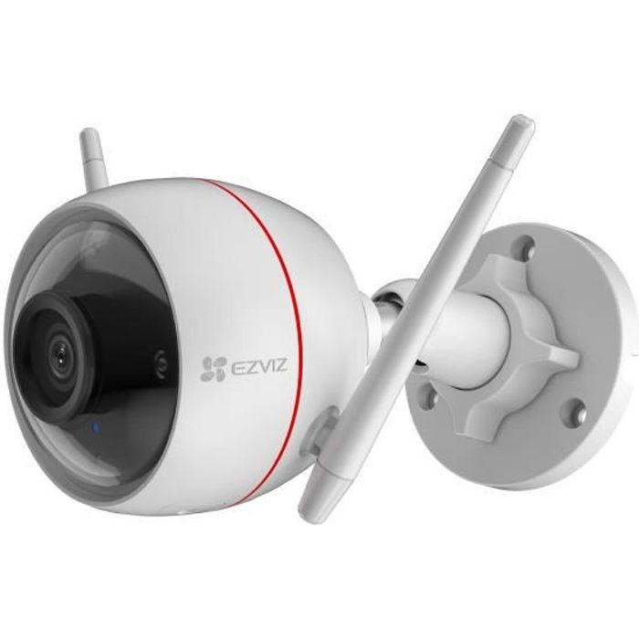 Caméra IP Wi-Fi extérieure - Ezviz - C3W Pro - Vision nocturne couleur - Détection IA - Audio bidirectionnel