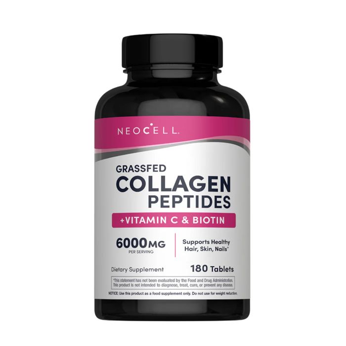 Neocell Super Collagène + Vitamine C Avec Biotine, 180 Comprimes - Made in USA