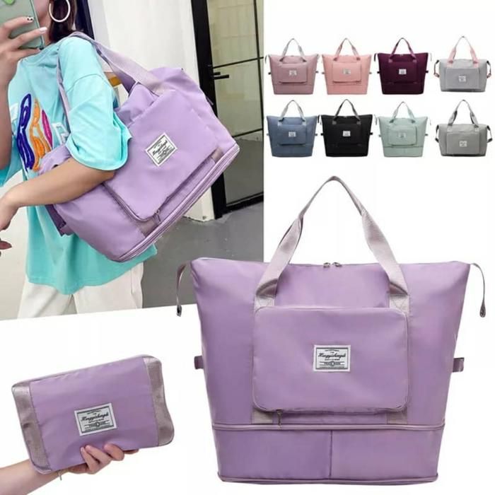 Sac de voyage polyvalent pour femmes, stockage d'alter (couleur aleatoire)