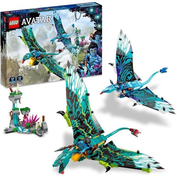 LEGO® Avatar 75572 Jake & Neytiris första Banshee-flyg, Pandora-leksak,  med djur 7543