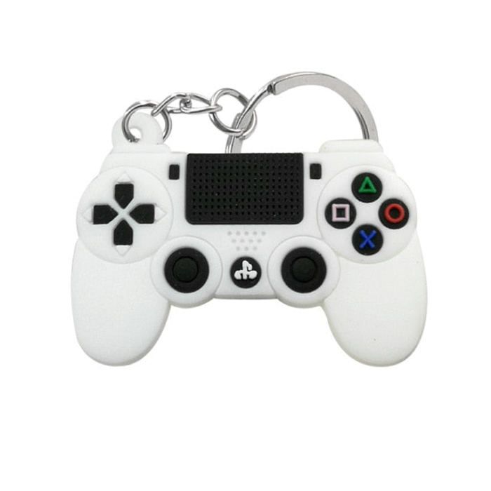 Porte-clés en forme de manette de jeu PS4 Console