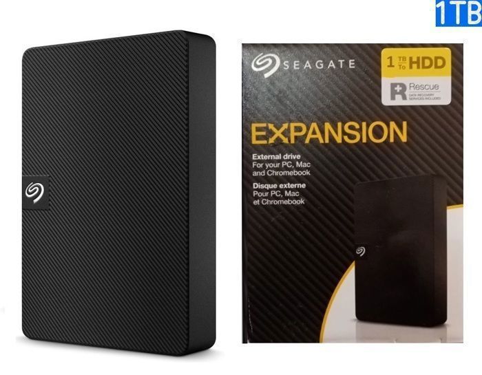 Seagate Expansion Portable 1TB/TO disque dur externe 2,5 pouces USB 3.0 +App Rescue