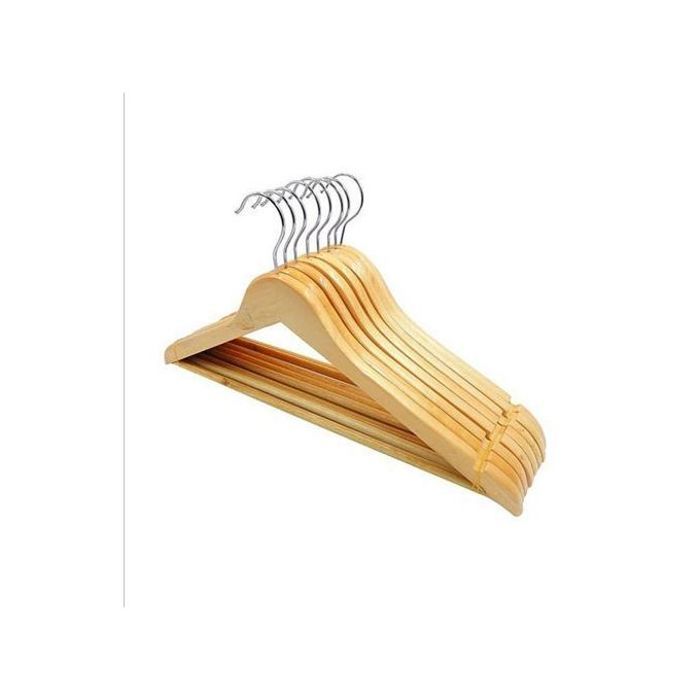 Pack 10 cintres en bois pour placards et dressings