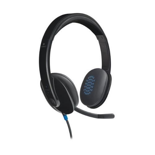 Casque - LOGITECH - H540 - Filaire - USB - Stéréo sur-oreille