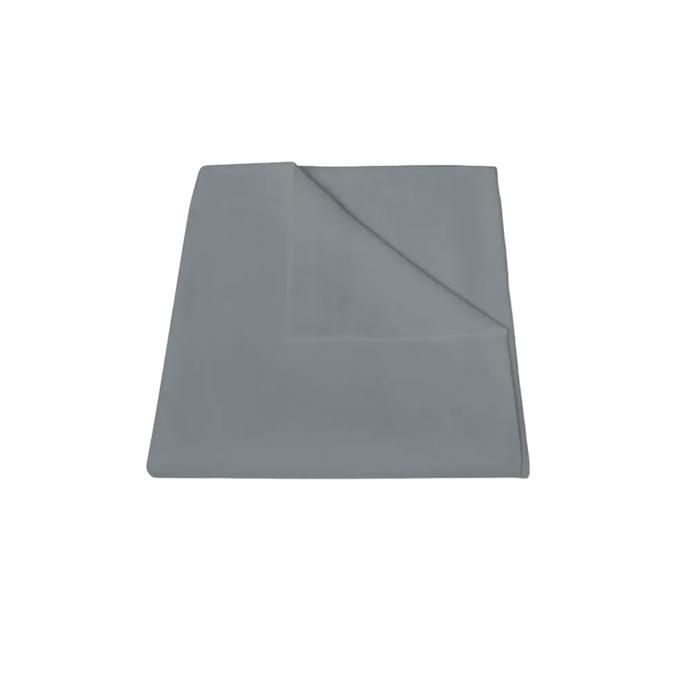 DRAP PLAT COTONELLE SINGLE 180X270 GRIS CLAIR