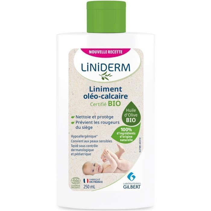 Gilbert Bébé Liniderm Liniment Oléo-Calcaire Bébé 250ml