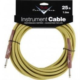 Câble jack 25' Custom Shop Performance Tweed Fender