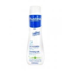 Lait de Toilette MUSTELA - Pour bébé - Nettoie en douceur le visage et le siège - 200 ml