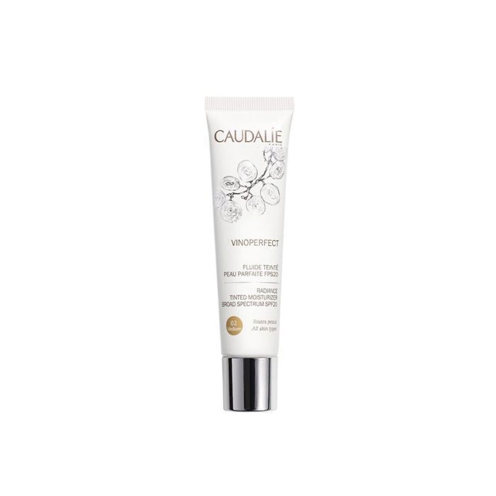 Fluide teinté - CAUDALIE - Vinoperfect - SPF 20 - Hydratant - Peau parfaite