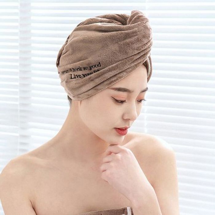 Bonnet de séchage - Non spécifié - Femme - Sèche rapidement - Confortable - Absorbant