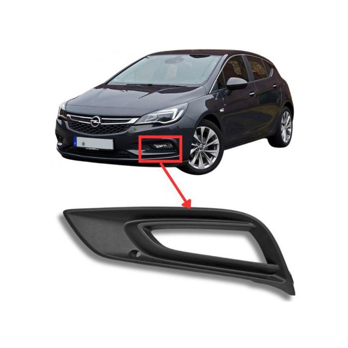 Cache Phare secour Gauche pour Opel Astra K